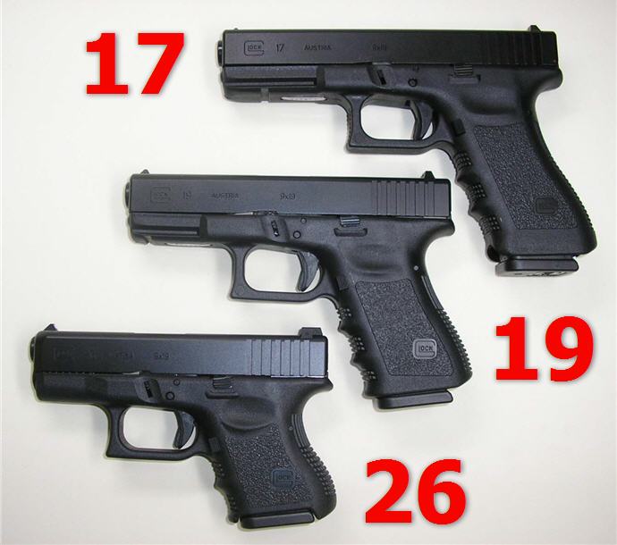 Glock 9mm Family-17-19-26