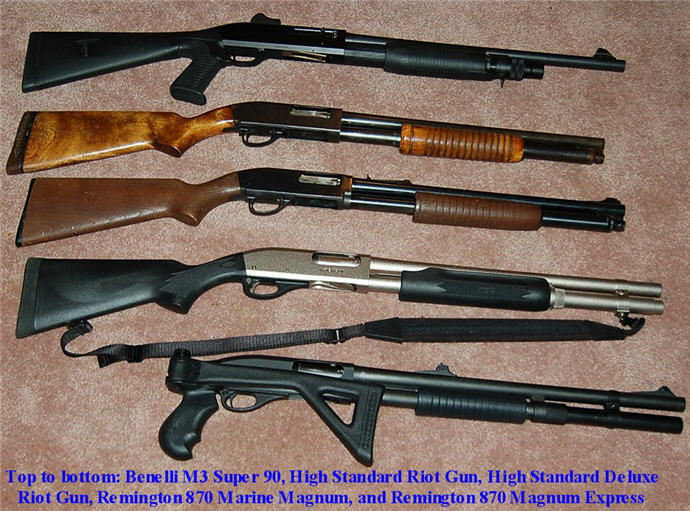 home defense shotguns sighting systems